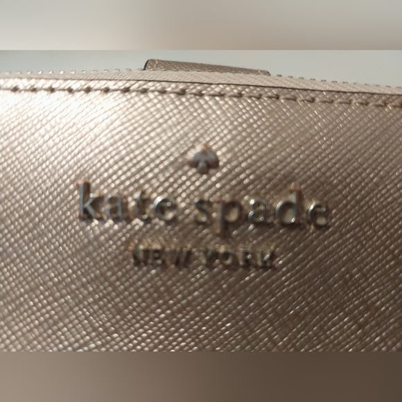Kate Spade Staci Metallic Phone Wallet - Picture 11 of 13